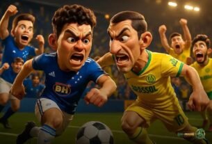 No Sufoco e na Raça: Cruzeiro Busca Empate no Fim, Fica no 2 a 2 com o Mirassol e Soma Primeiro Ponto no Brasileirão