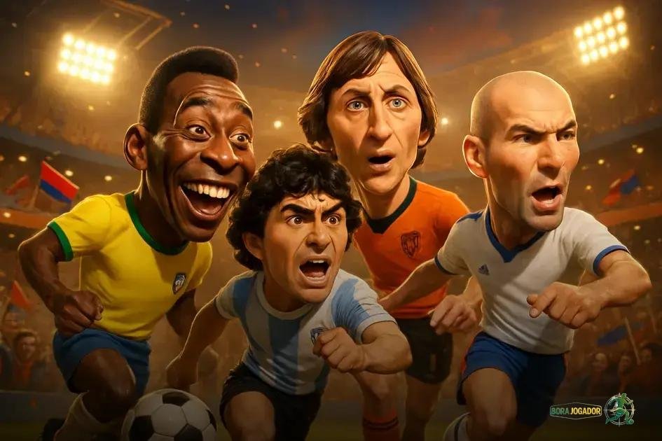 O Panteão da Bola: Por que os Craques do Passado Nunca Morrem e Como Entender a Mitologia do Futebol